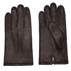 CASHMERE LINED DEERSKIN GLOVES